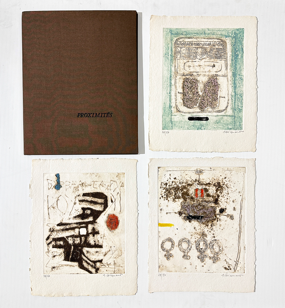 JAMES COIGNARD (1925-2008) - Proximités, 1973