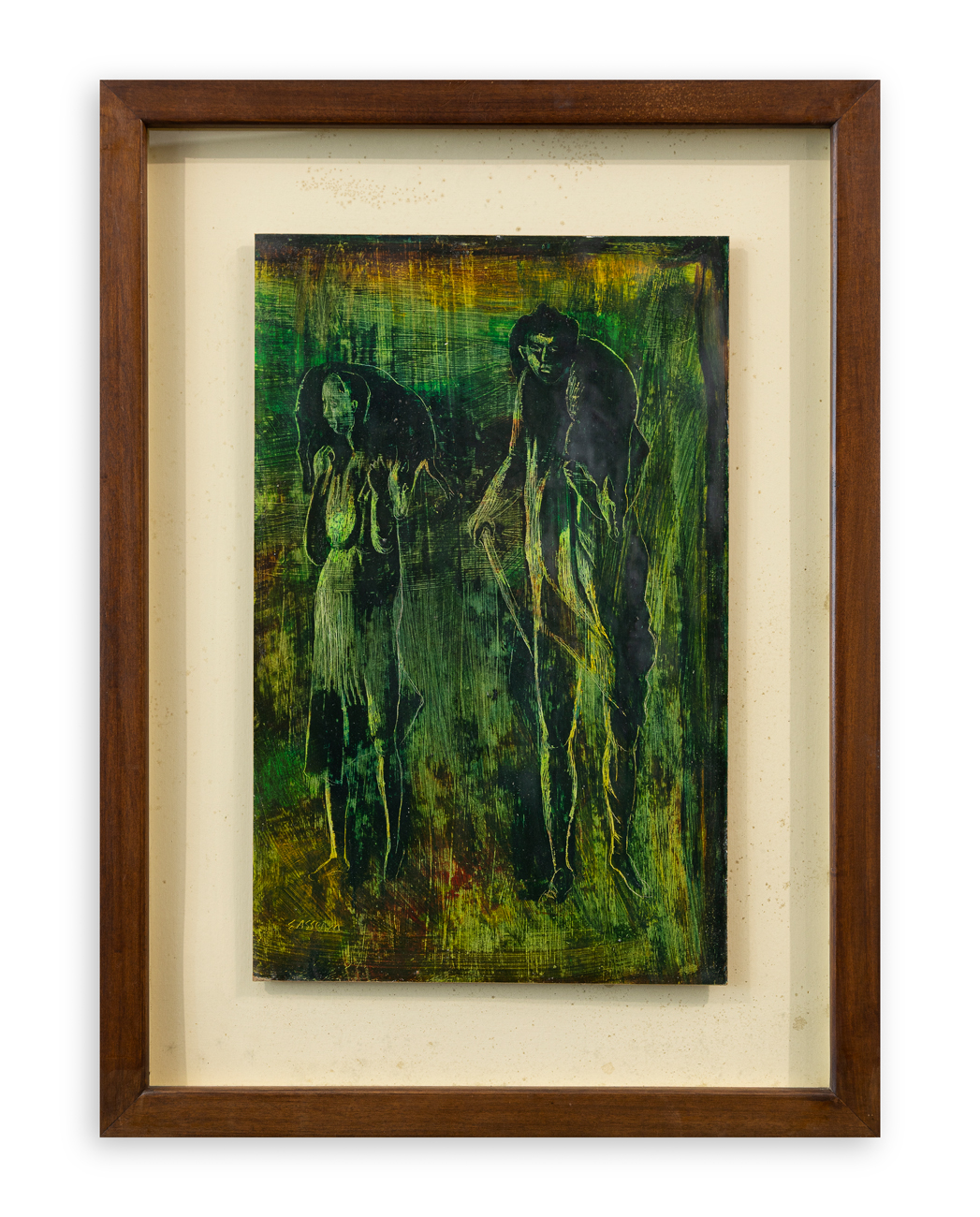 ENZO ASSENZA (1915-1981) - Pastori 