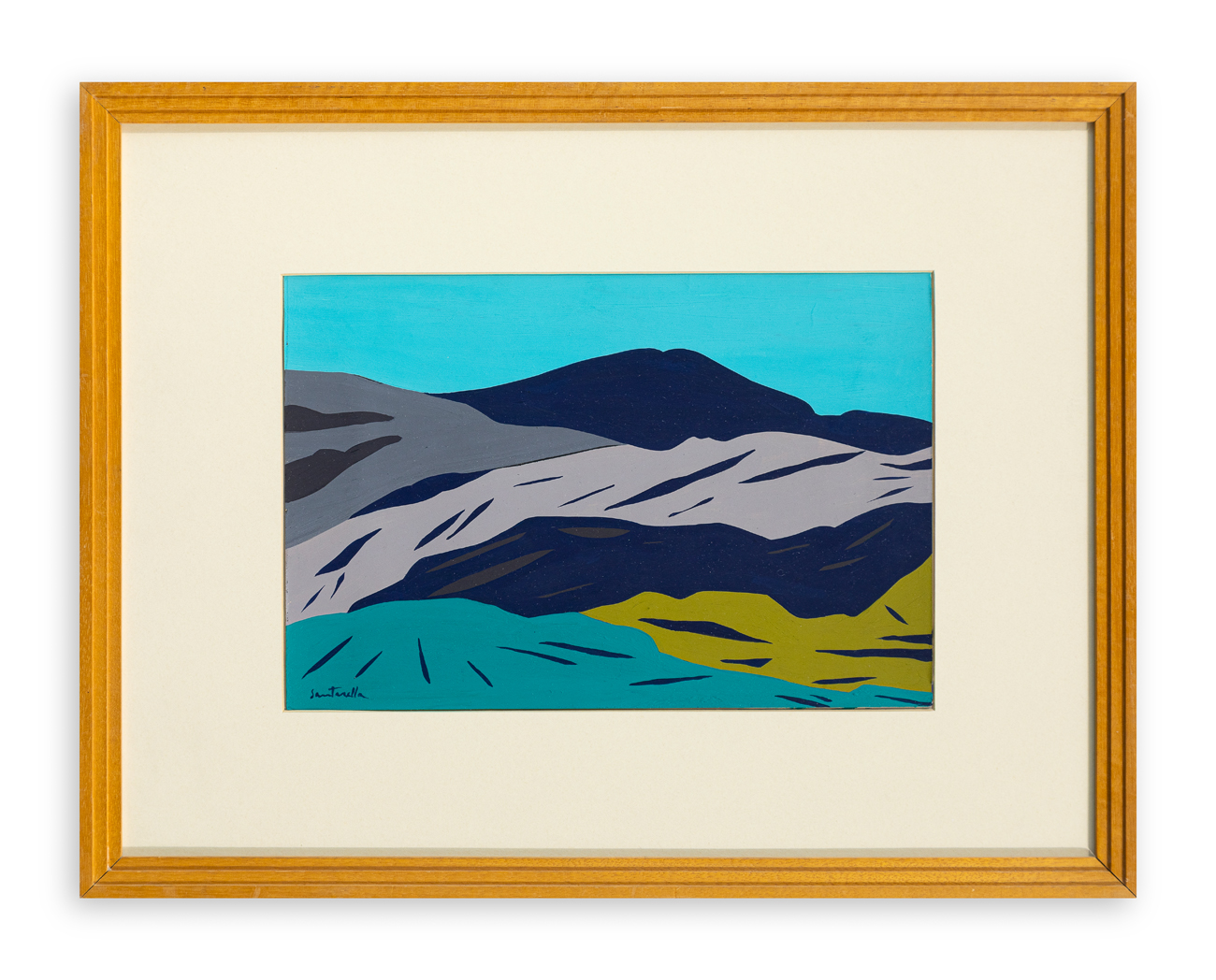 ELIO SANTARELLA (1938) - Senza Titolo