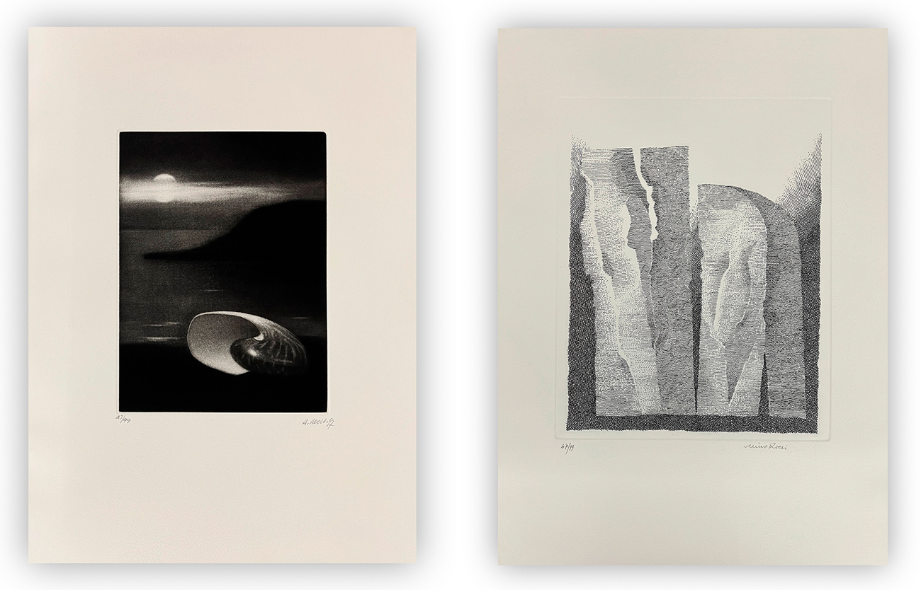 EDIZIONI D'ARTE (ALBERTO ROCCO E NINO RICCI) - Lotto unico di 2 edizioni d'arte