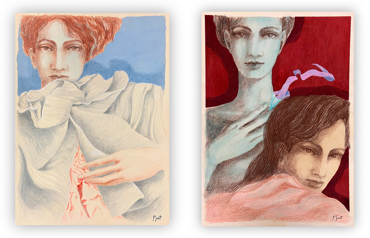 PAOLA GROTT (1951-2022) - Lotto unico di 2 opere