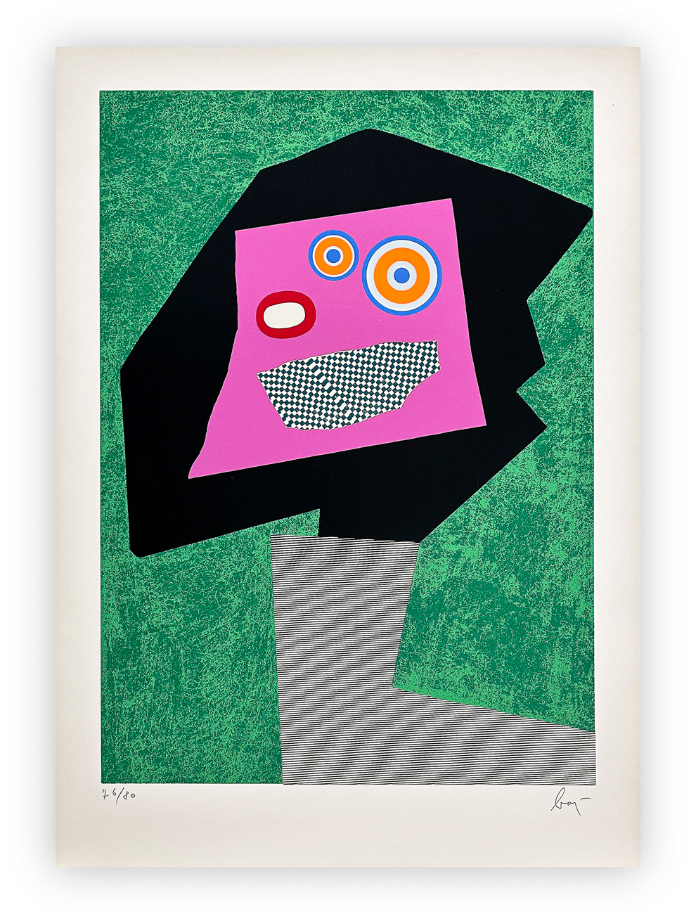 ENRICO BAJ (1927-2003) - Personaggio, 1969
