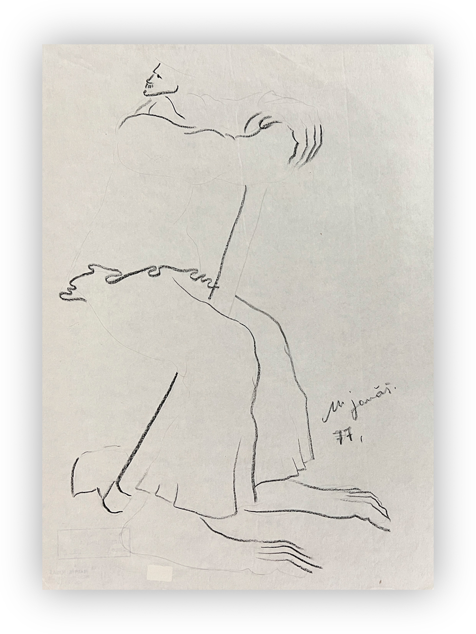 MARTIN JONAS (1924-1996) - Senza Titolo, 1977