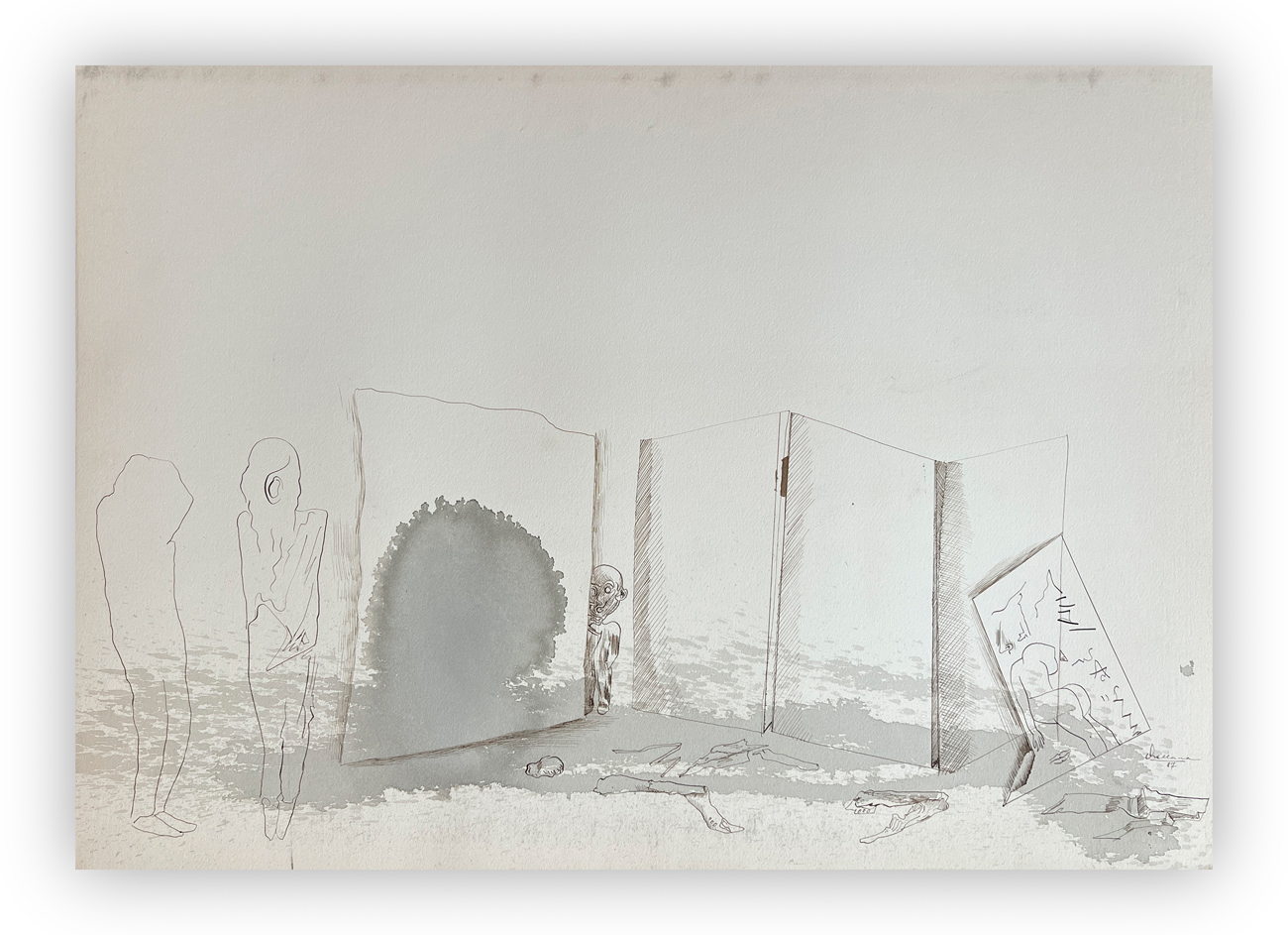 GASTON ORELLANA (1933) - Senza Titolo, 1987