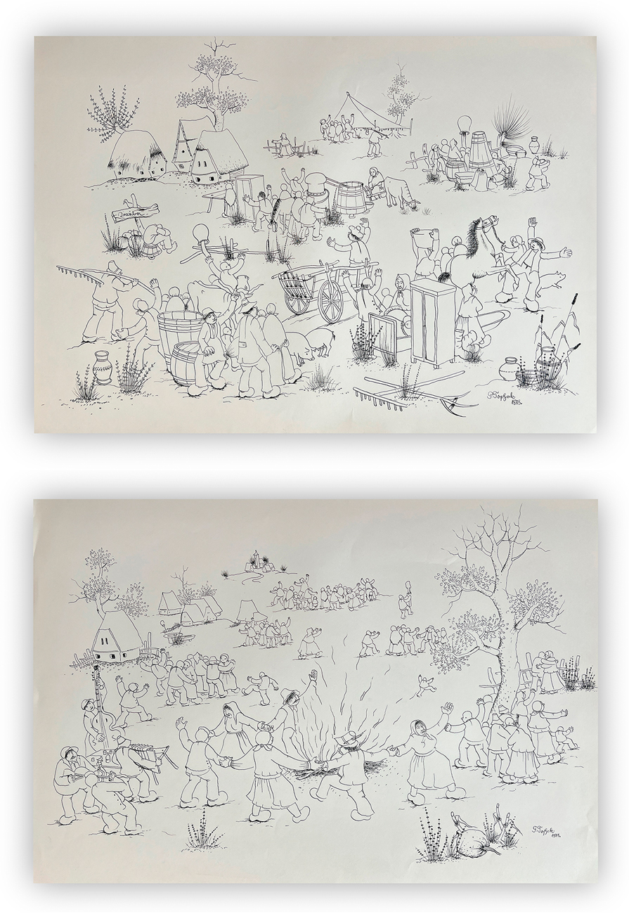 PERO TOPLJAK (1948) - Lotto unico di 2 opere