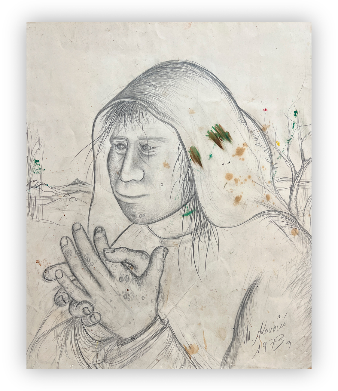 MIJO KOVACIC (1935) - Senza Titolo, 1973