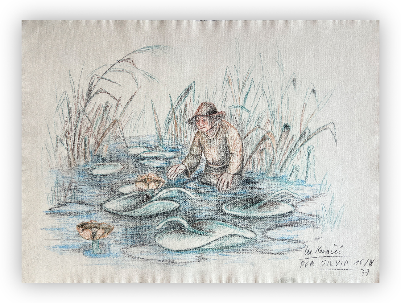 MIJO KOVACIC (1935) - Senza Titolo, 1977