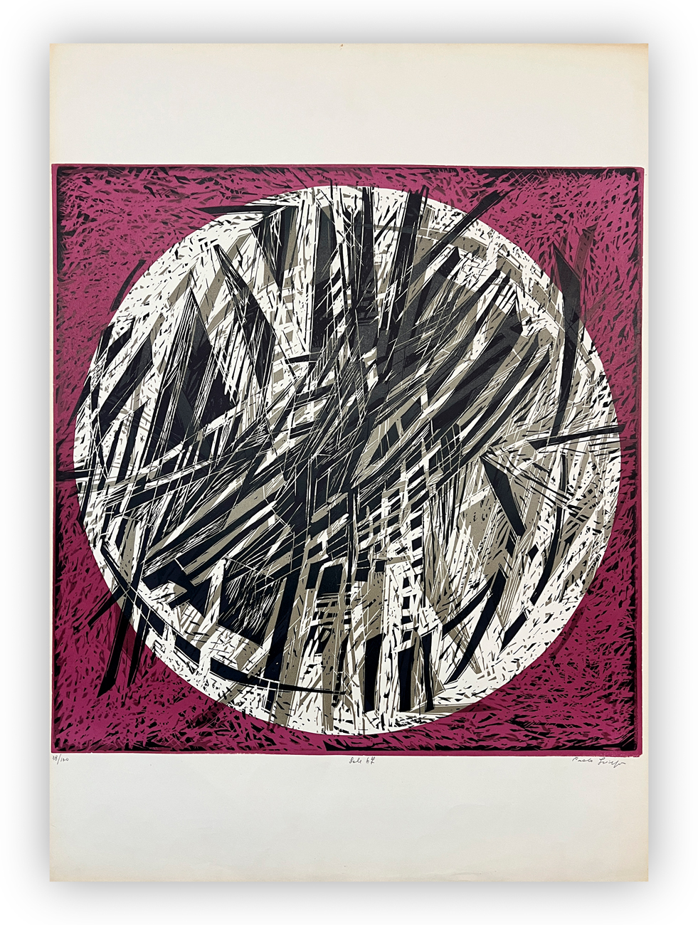 PAOLO SCIRPA (1934-2025) - Sole, 1967