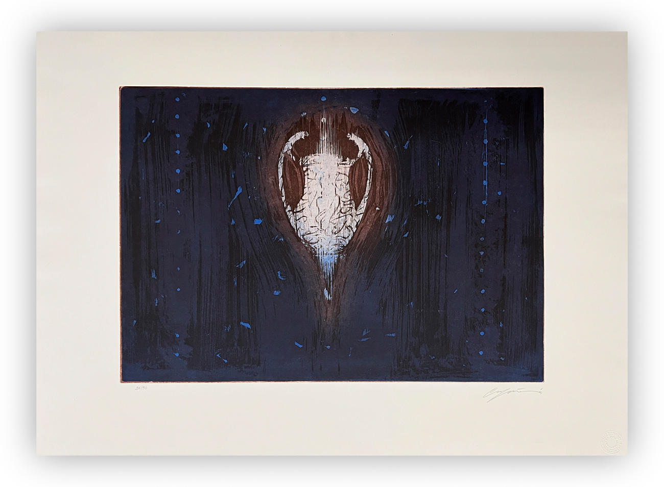 OMAR GALLIANI (1954) - Il terzo sipario del Teatro Valli di Reggio Emilia, 1991