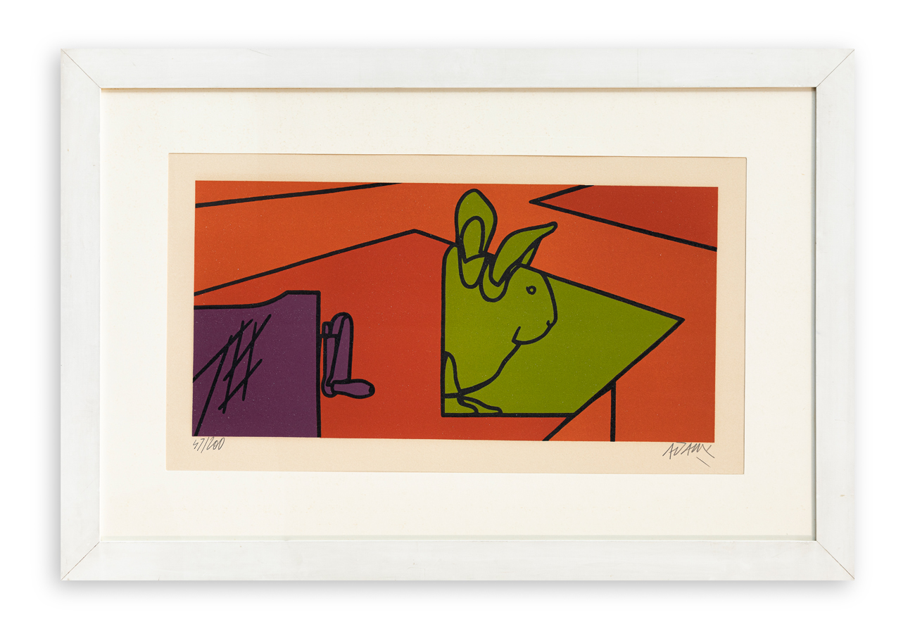 VALERIO ADAMI (1935) - Studio