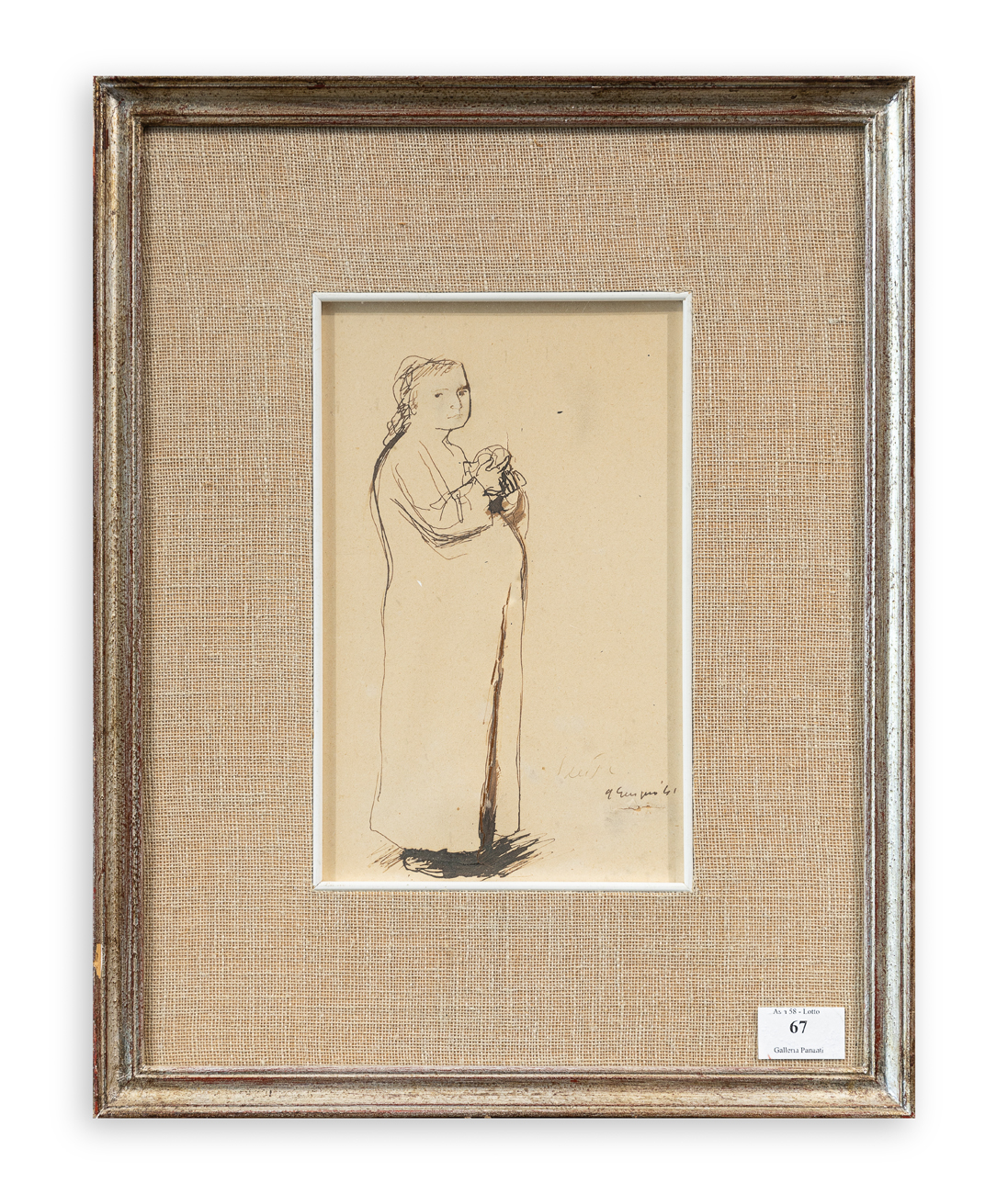 BRUNO SAETTI (1902-1984) - Senza Titolo, 1941