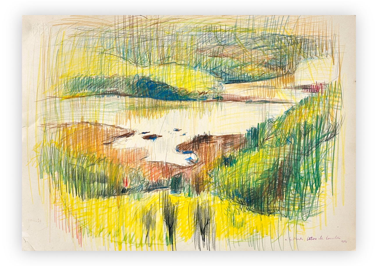 ETTORE DECONCILIIS (1941) - Senza Titolo, 1984