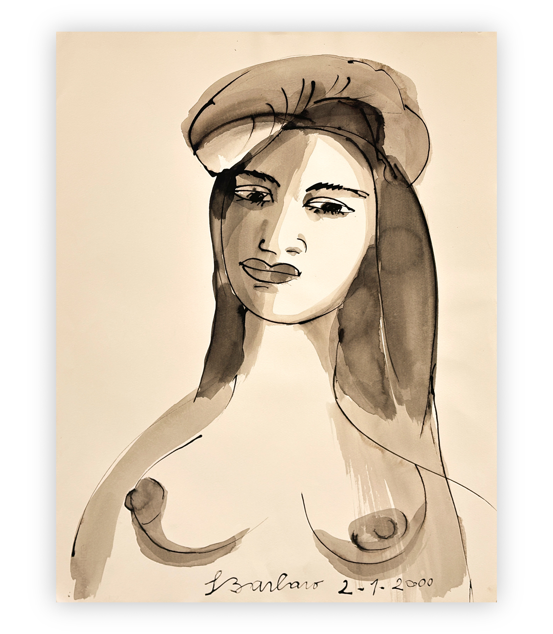 SAVERIO BARBARO (1924) - Senza Titolo, 2000