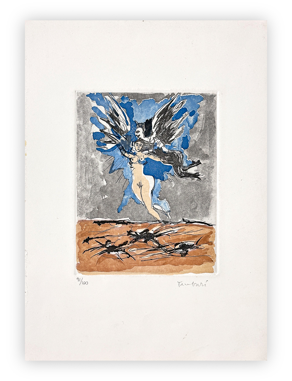 ORFEO TAMBURI (1910-1994) - Senza Titolo