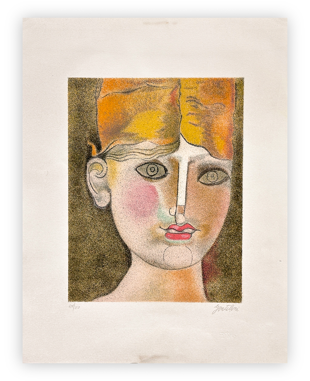 FRANCO GENTILINI (1909-1981) - Senza Titolo