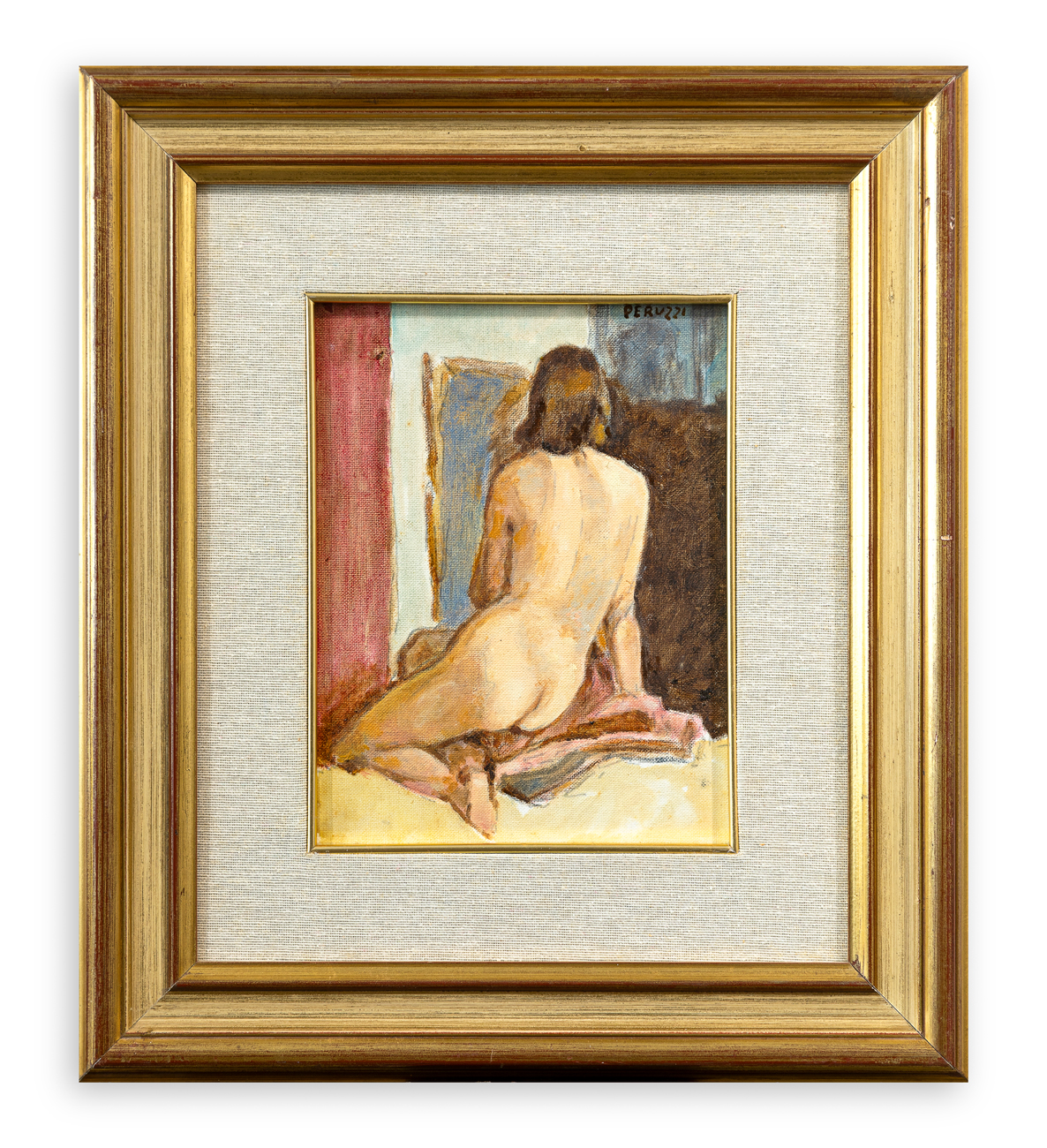 CESARE PERUZZI (1894-1995) - Senza Titolo