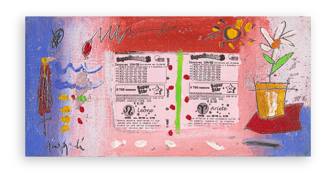 LUCA GIOVAGNOLI (1963) - Superenalotto, 2007