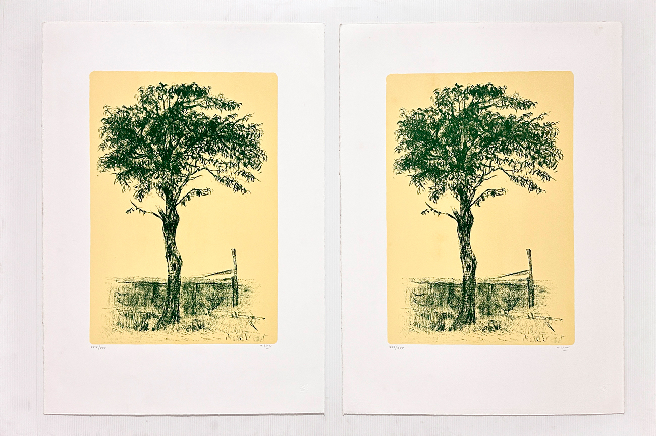 ALBERTO ZIVERI (1908-1990) - Lotto unico composto da 2 litografie