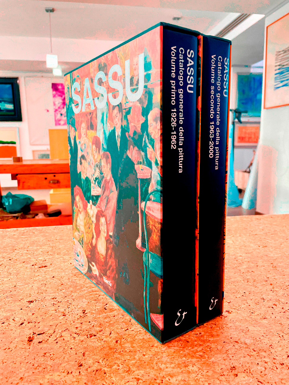 ALIGI SASSU - Lotto unico di 2 cataloghi generali