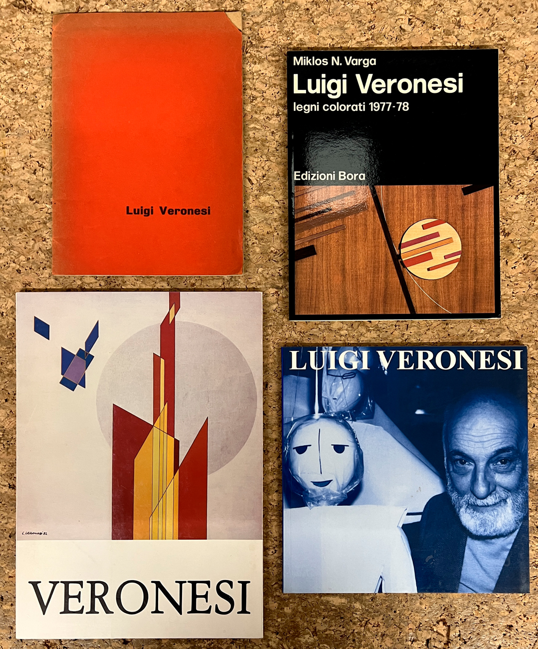 LUIGI VERONESI - Lotto unico di 4 cataloghi