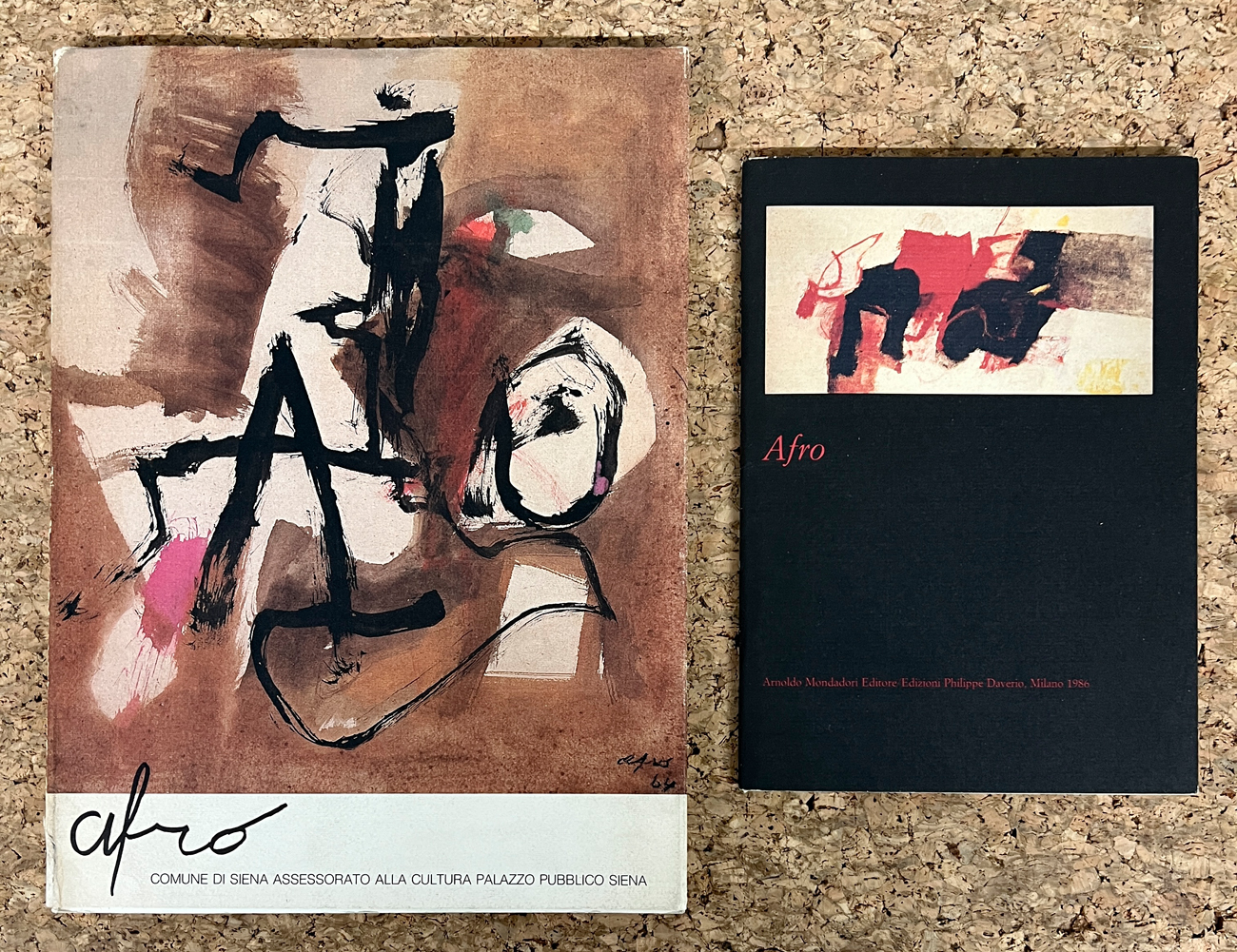 AFRO BASALDELLA - Lotto unico di 2 cataloghi