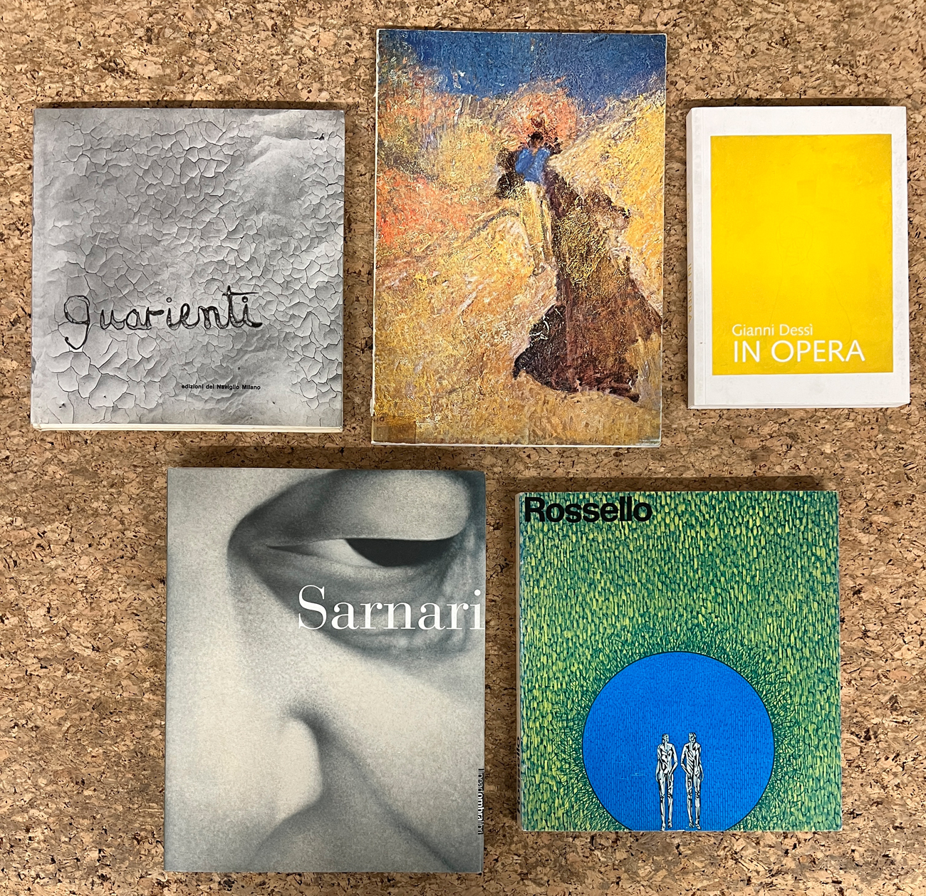 ARTE ITALIANA DEL DOPOGUERRA - Lotto unico di 5 cataloghi