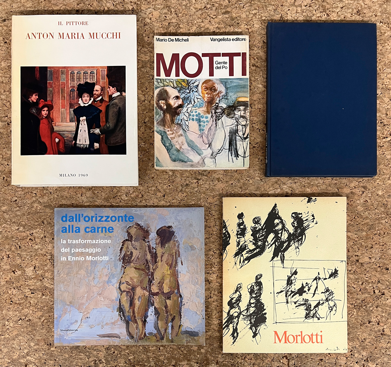 ENNIO MORLOTTI E GABRIELE E ANTON MARIA MUCCHI  - Lotto unico di 5 cataloghi