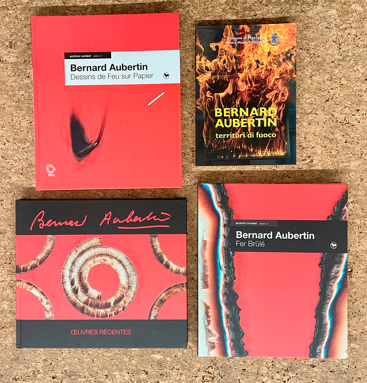 BERNARD AUBERTIN - Lotto unico di 4 cataloghi