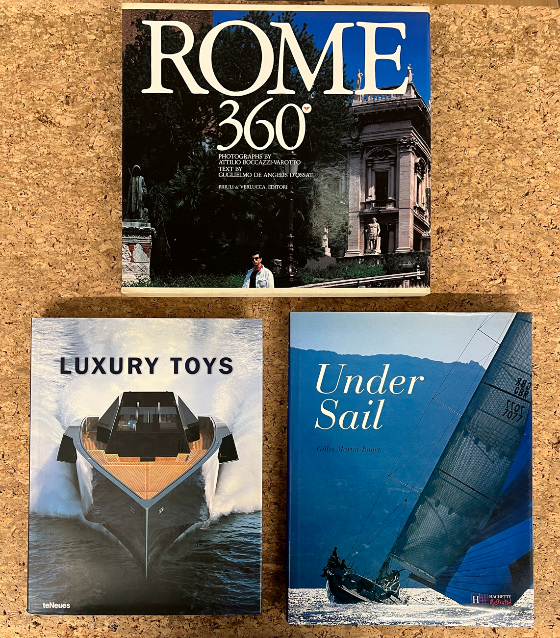 YACHT, VELA E ROMA - Lotto unico di 3 cataloghi