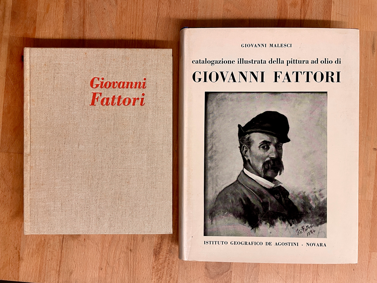 GIOVANNI FATTORI - Lotto unico di 2 cataloghi