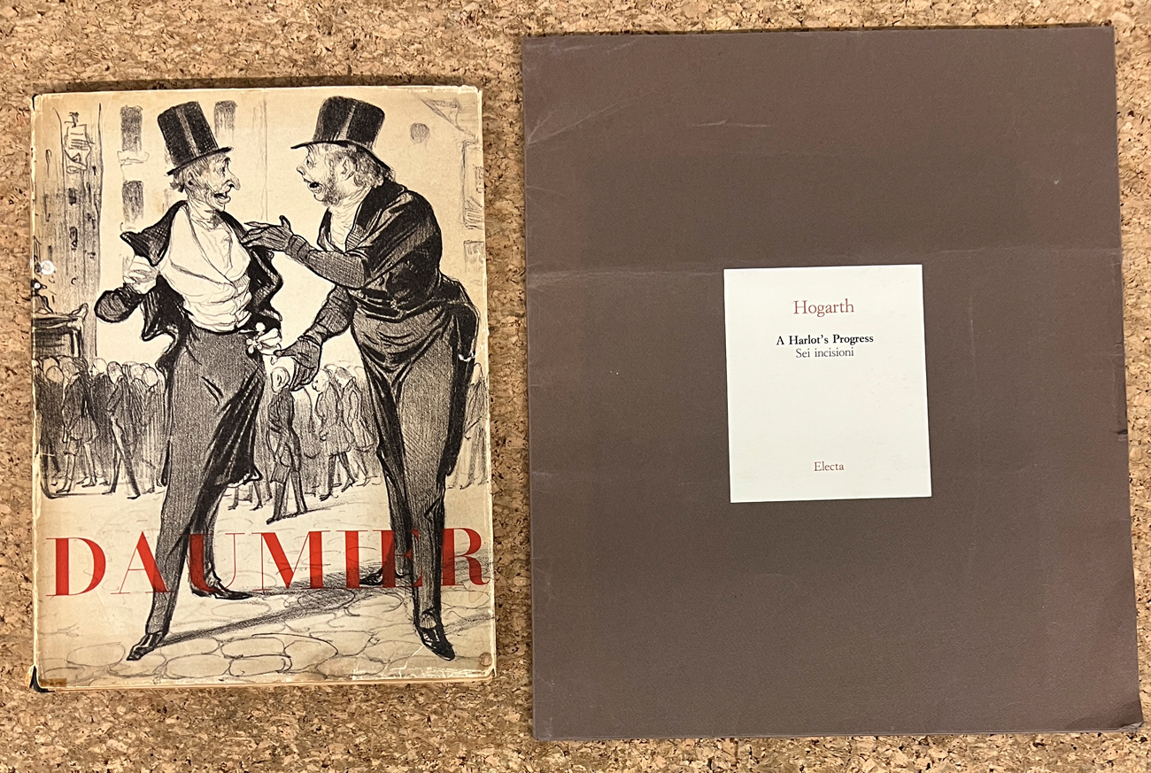 DAUMIER E HOGARTH - Lotto unico di 2 edizioni