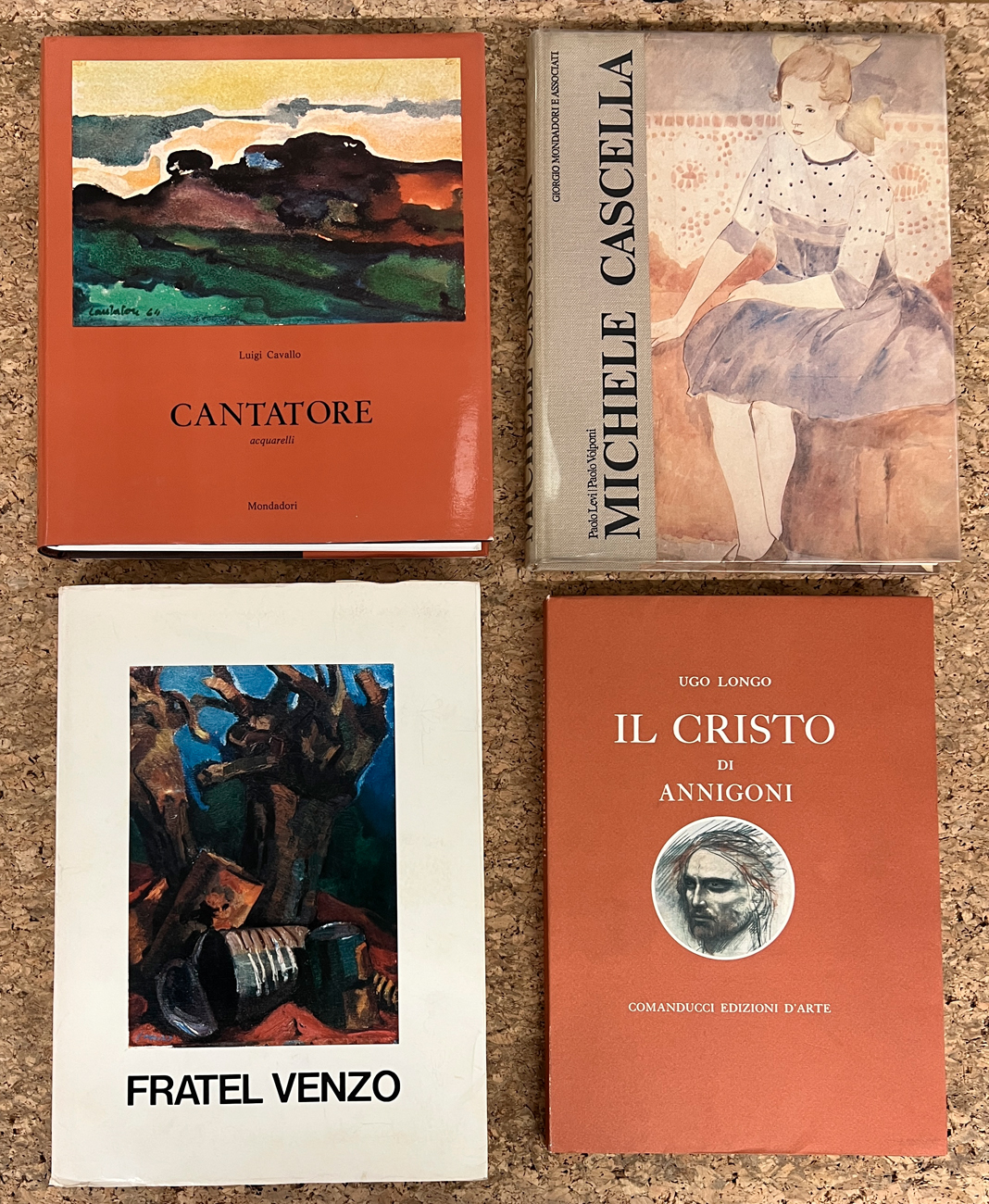 PITTURA FIGURATIVA ITALIANA DEL '900 - Lotto unico di 4 cataloghi