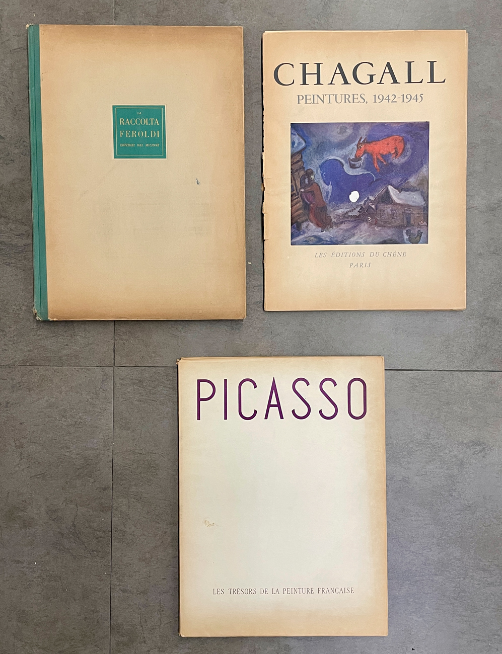 PROTAGONISTI DEL 900 - Lotto unico composto da 3 cataloghi