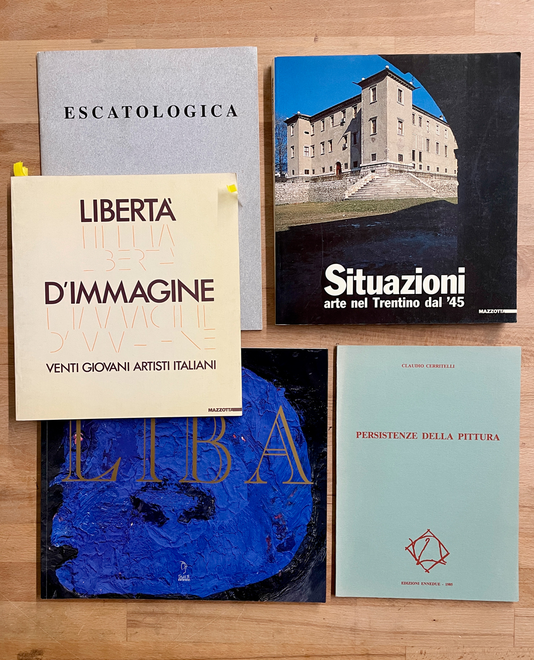 COLLETTIVE D'ARTE - Lotto unico di 5 cataloghi