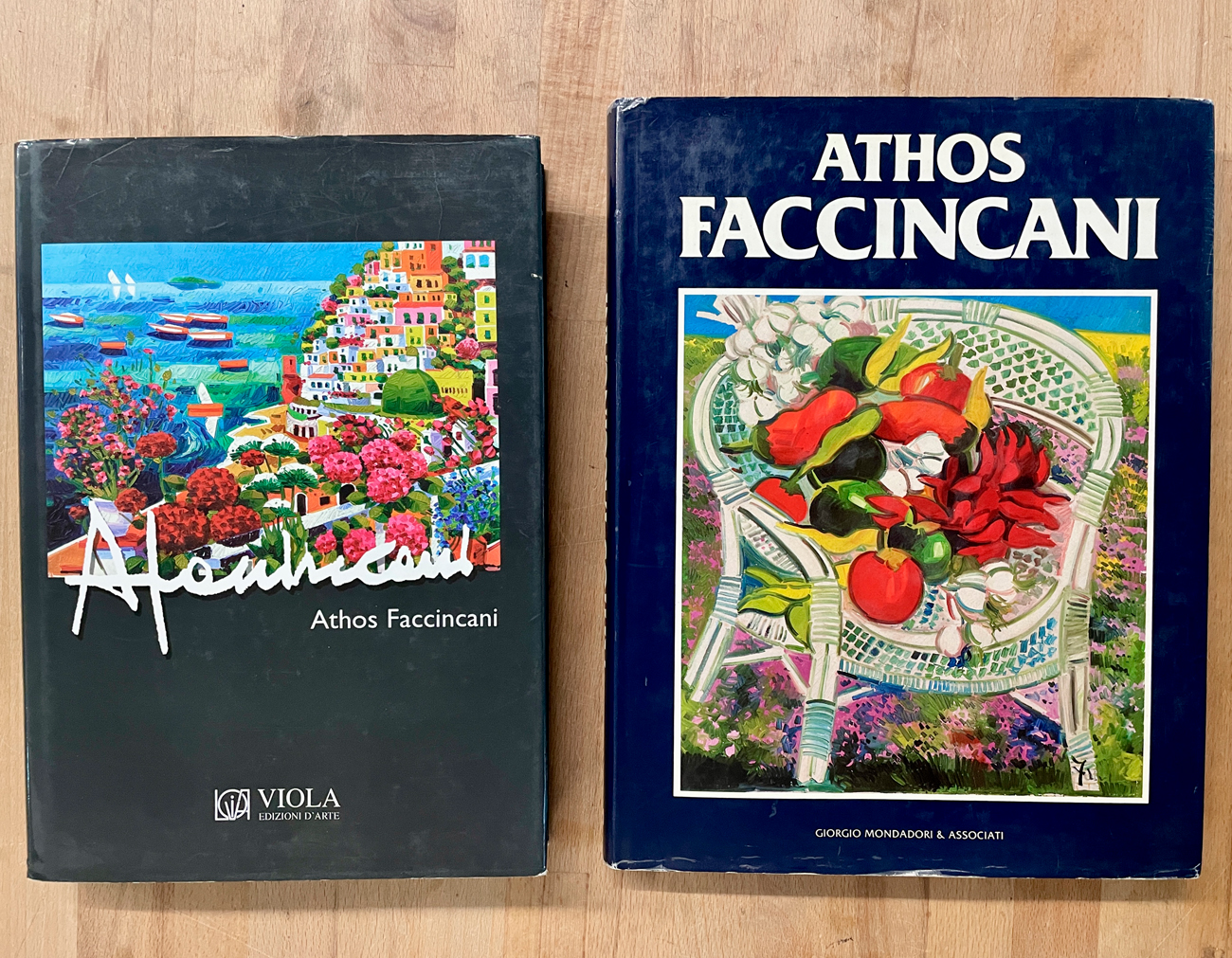 ATHOS FACCINCANI - Lotto unico di 2 cataloghi