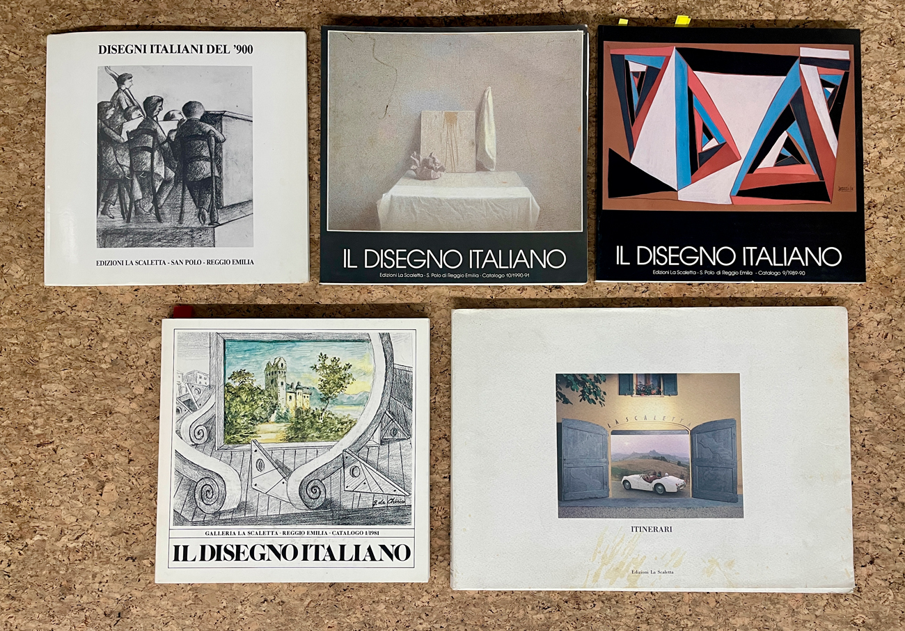 EDIZIONI LA SCALETTA (IL DISEGNO ITALIANO) - Lotto unico di 5 cataloghi