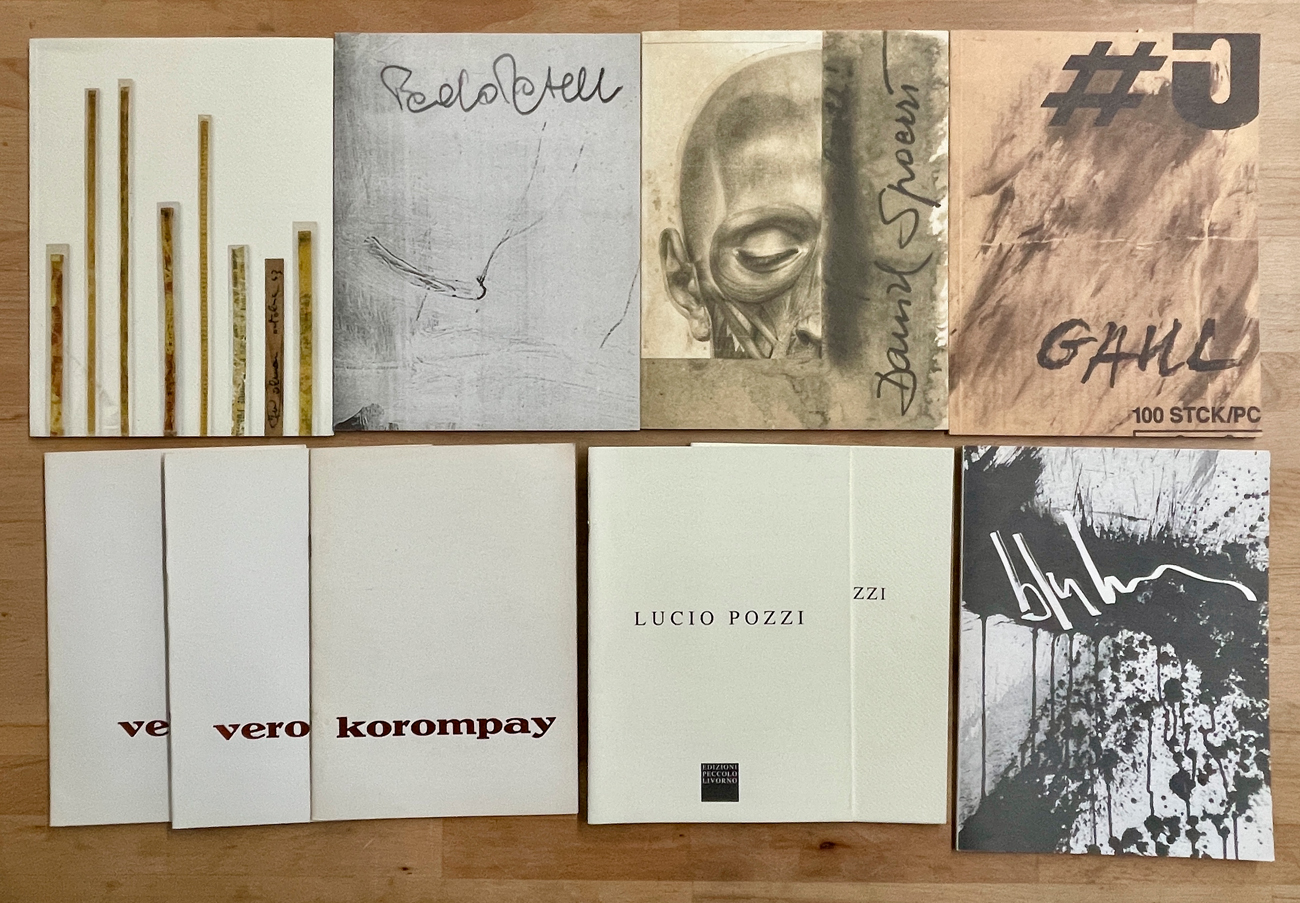 GALLERIA PECCOLO, LIVORNO - Lotto unico di 11 cataloghi