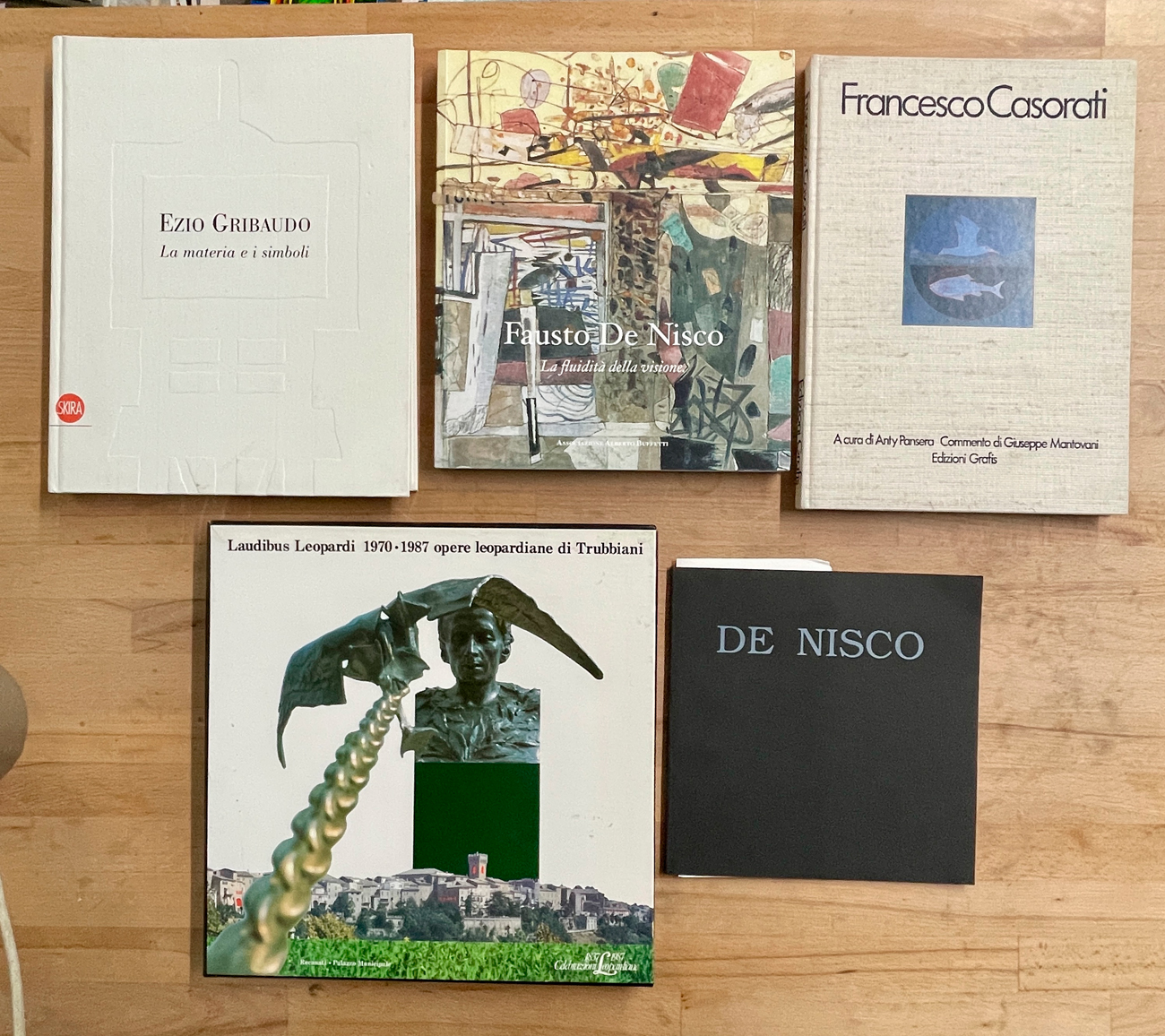 ARTE ITALIANA DEL DOPOGUERRA - Lotto unico di 5 cataloghi