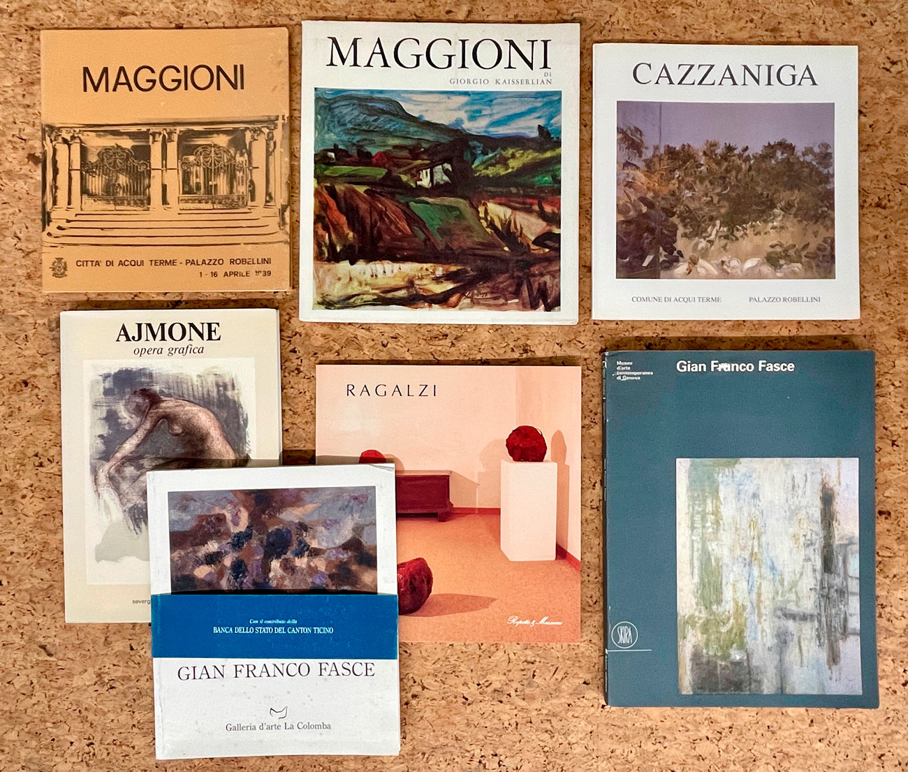 ARTE ITALIANA DEL DOPOGUERRA - Lotto unico di 7 cataloghi