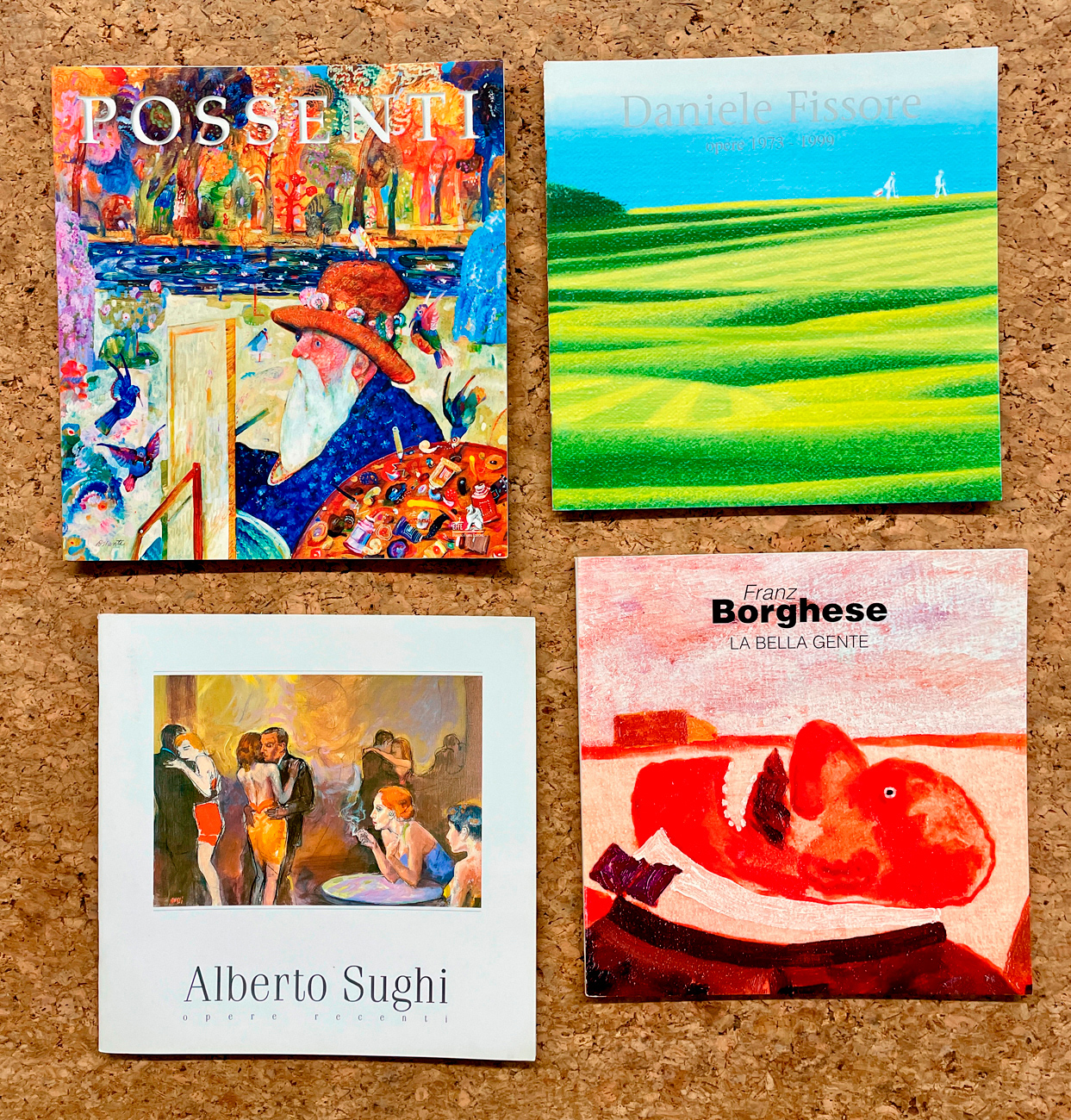 ARTE FIGURATIVA ITALIANA - Lotto unico di 4 cataloghi