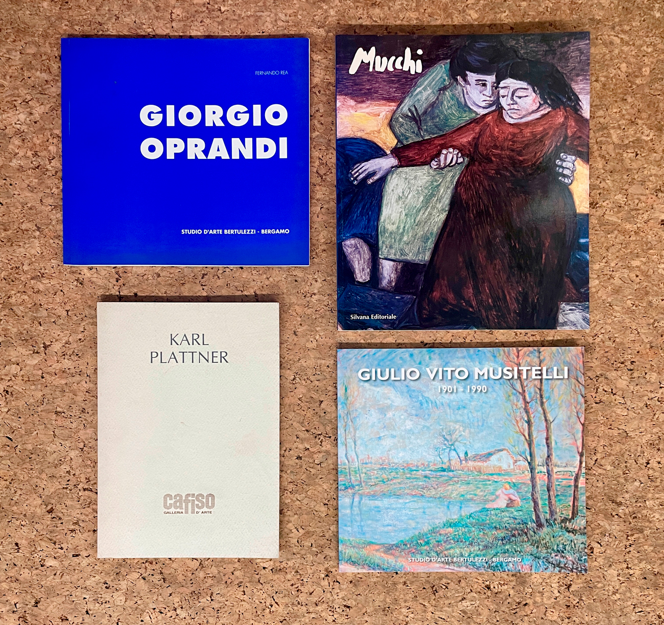 ARTE ITALIANA DEL NOVECENTO - Lotto unico di 4 cataloghi