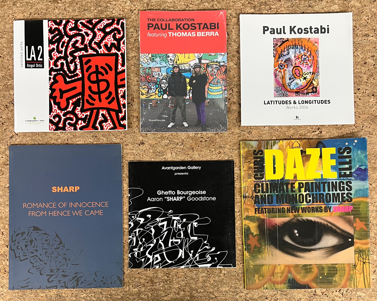 STREET E POP ART CONTEMPORANEA - Lotto unico di 6 cataloghi