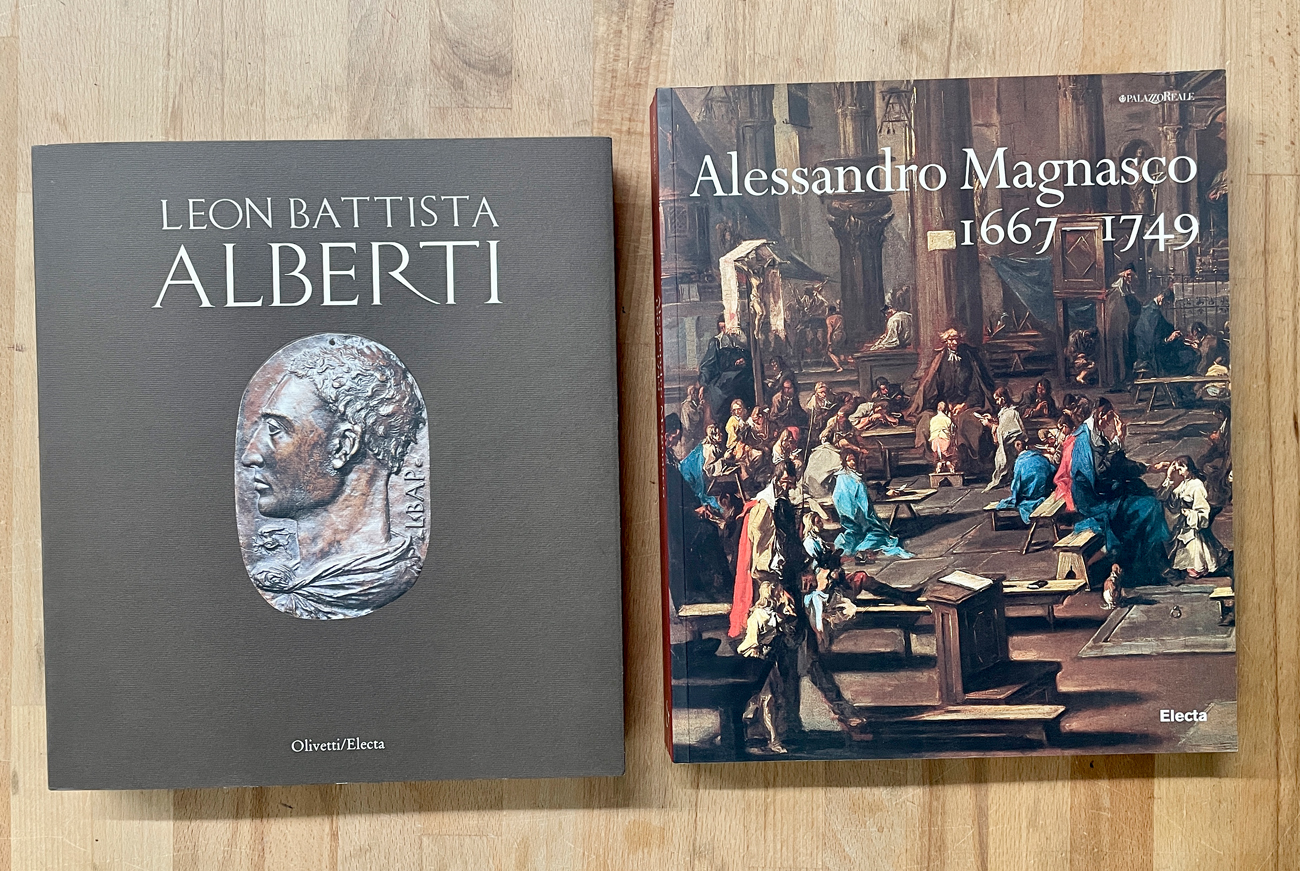 LEON BATTISTA ALBERTI E ALESSANDRO - Lotto unico di 2 cataloghi