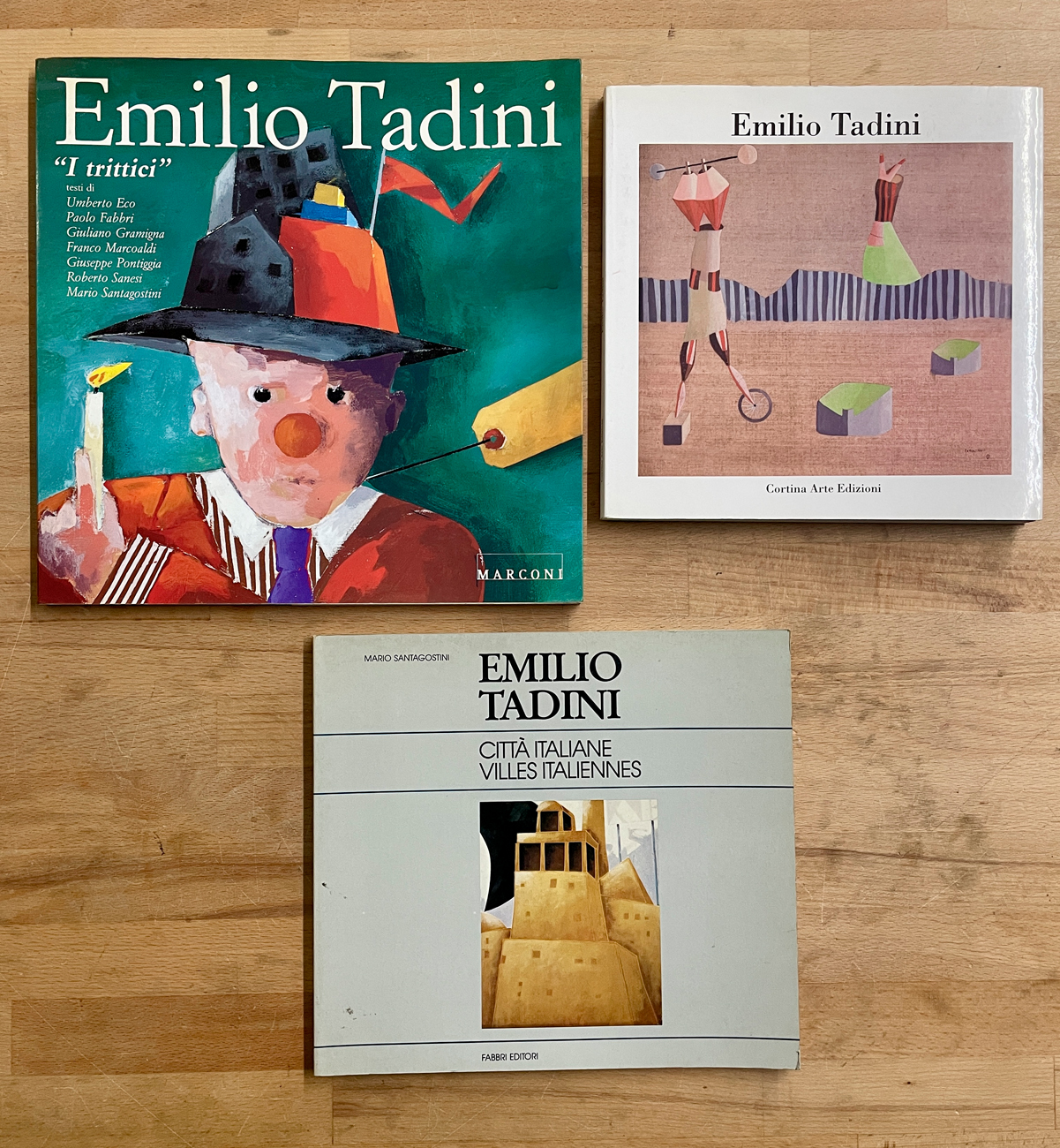 EMILIO TADINI - Lotto unico di 3 cataloghi