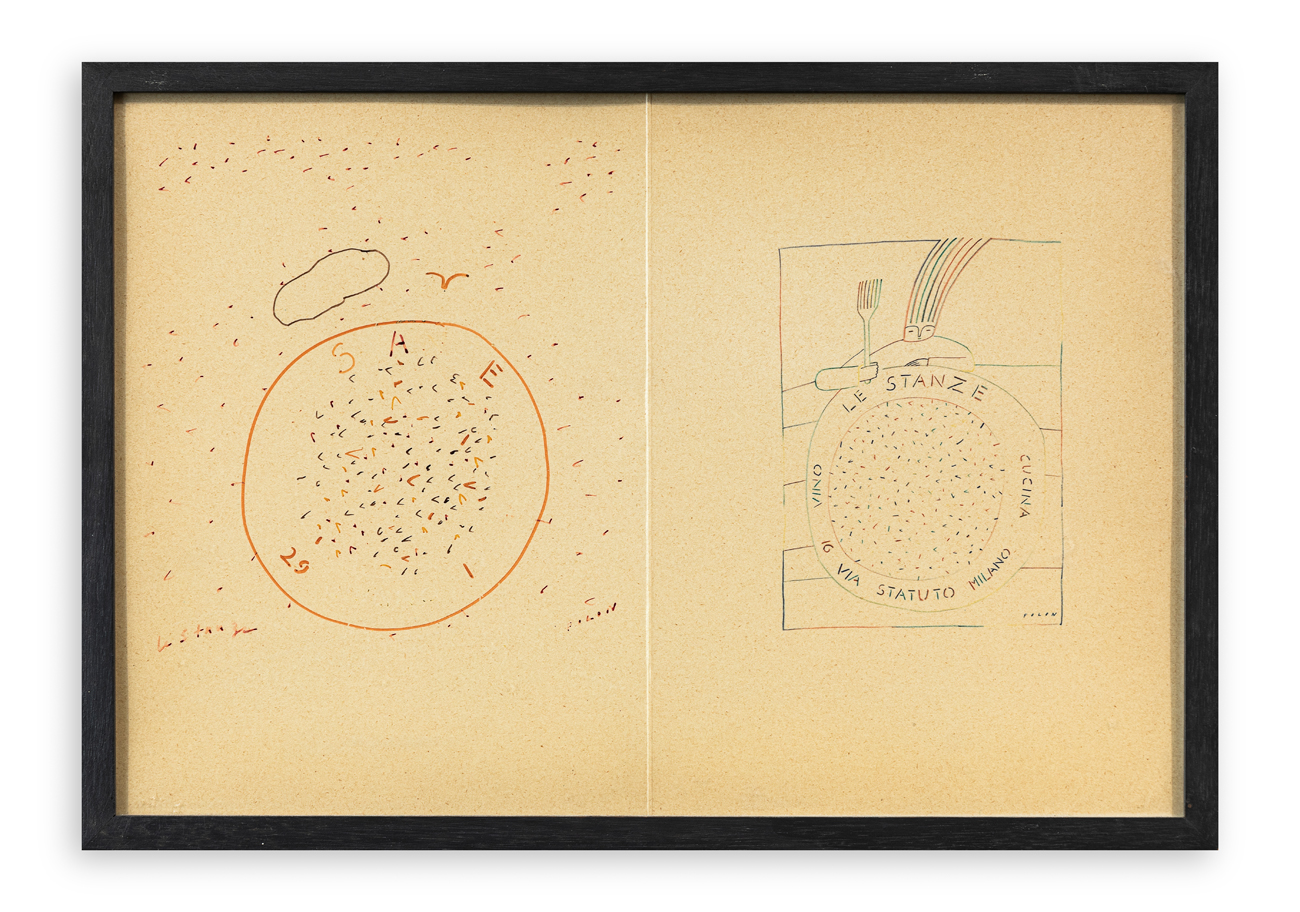 JEAN-MICHEL FOLON (1934-2005) - Le stanze - Menù