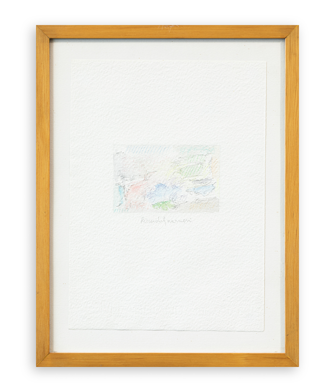 RICCARDO GUARNERI (1933) - Senza Titolo, 1987