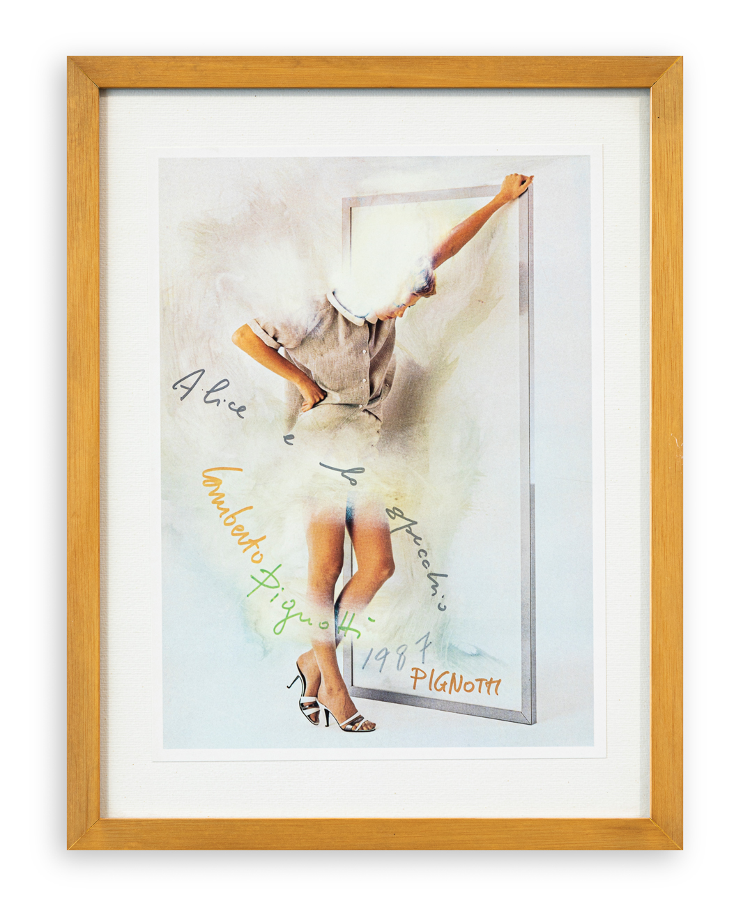 LAMBERTO PIGNOTTI (1926) - Senza Titolo, 1987