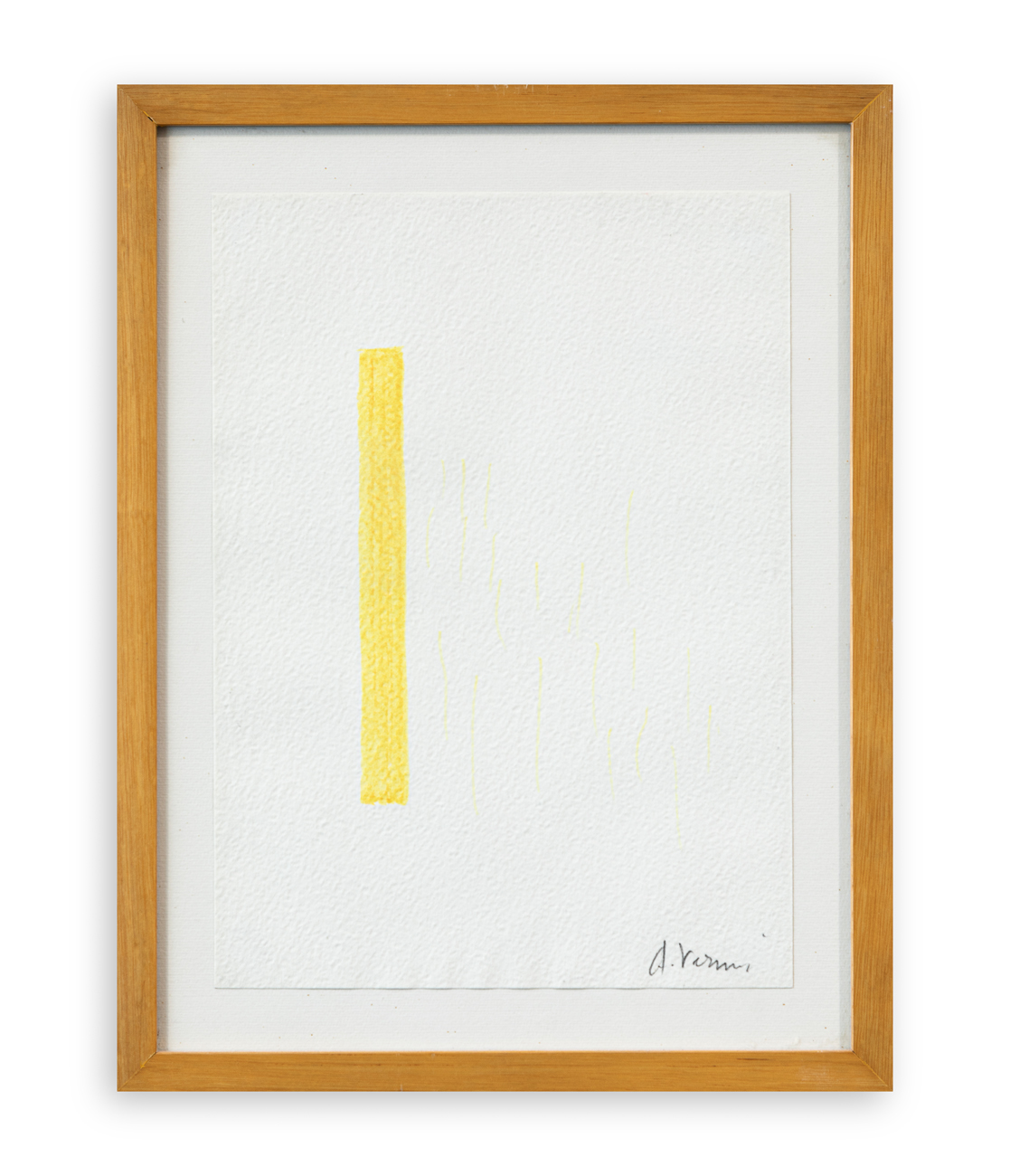 ARTURO VERMI (1928-1988) - Senza Titolo, 1987