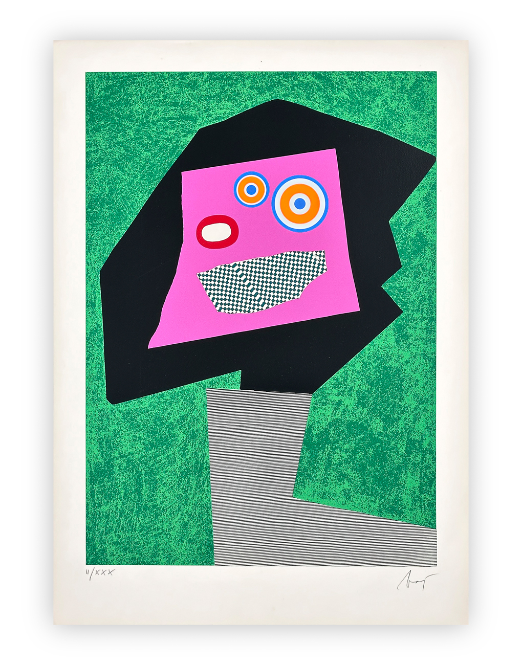 ENRICO BAJ (1927-2003) - Personaggio, 1969
