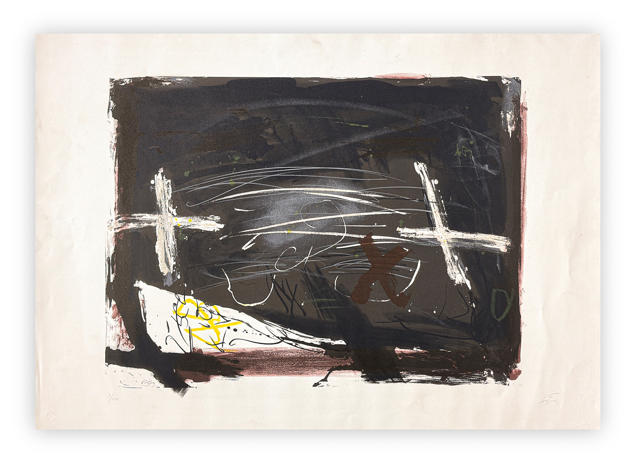 ANTONI TAPIES (1923-2012) - La practica de l'Art, 1973
